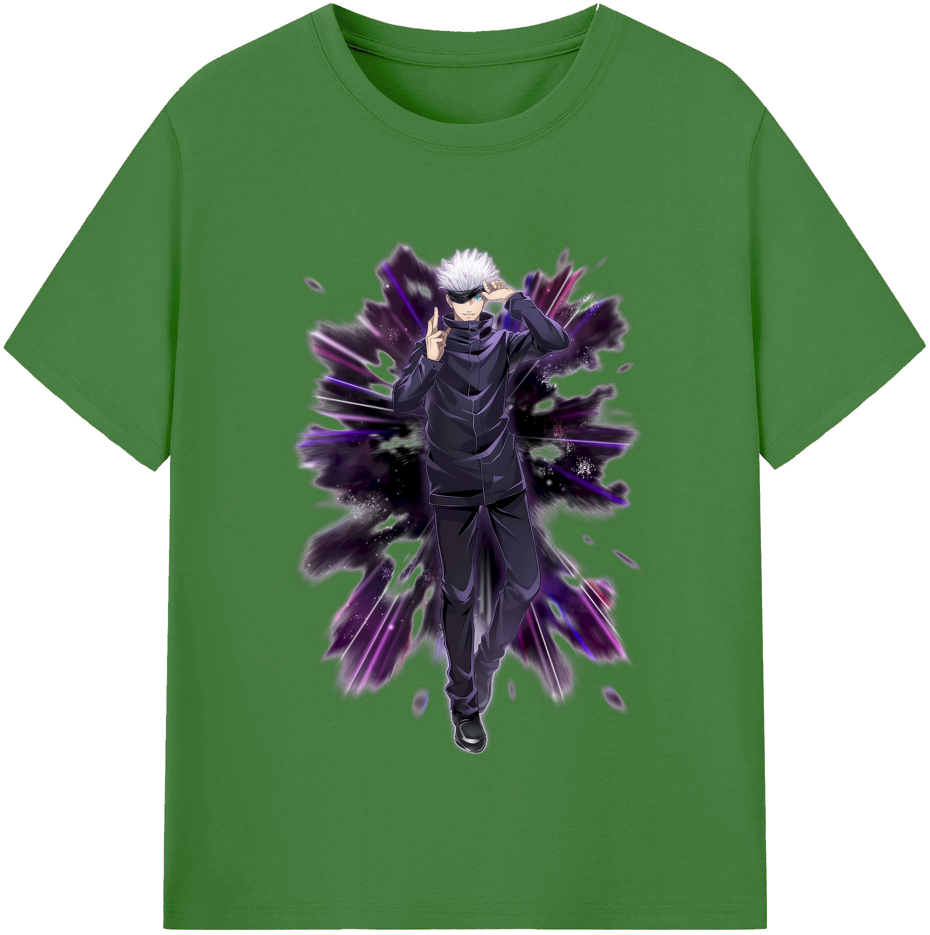 （画像用） 呪術廻戦 Jujutsu Kaisen レディースカジュアルプリントTシャツ（綿100％）